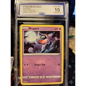 Pokemon 2022 Huppet Lost Origin #072/196 - CCG 10